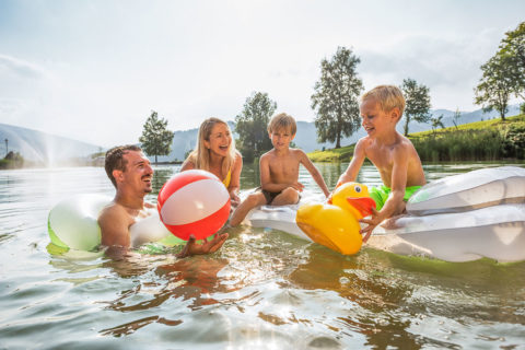 Schwimmen - Sommerurlaub in Flachau, Salzburger Land